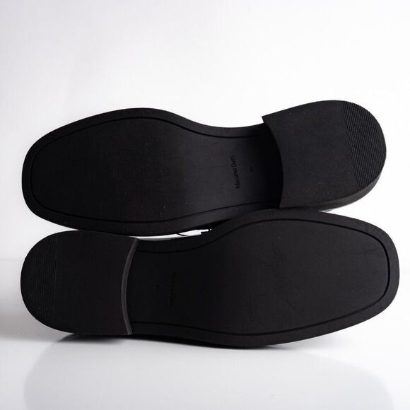 Massimo Dutti Womens Leather Loafers Shoes Black US 9 EU 40 NWT 1544/450 - Picture 8 of 9